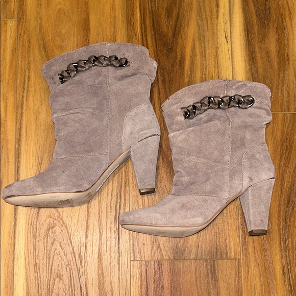 Cosmopolitan Stylish Suede Ankle Boots - Picture 1 of 7